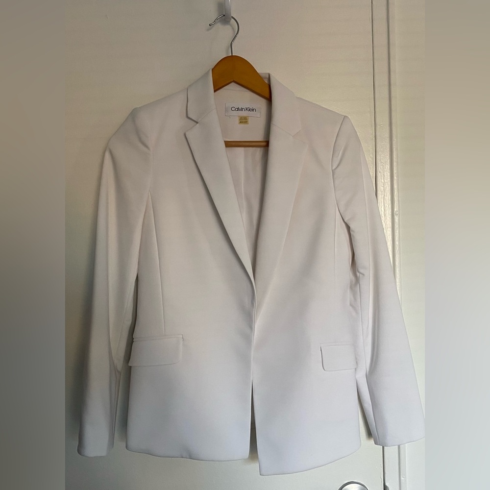 Calvin Klein Classic White Blazer